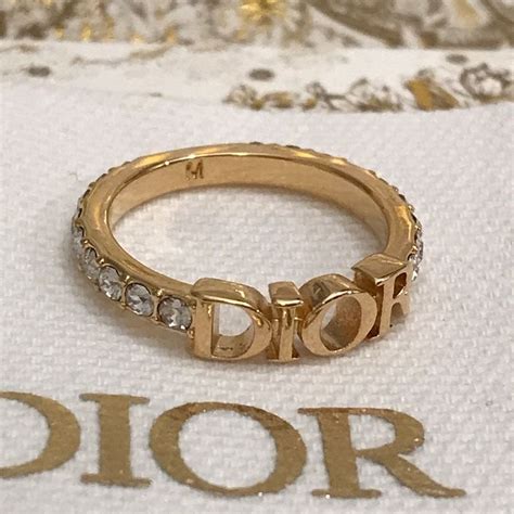 Rings Dior Dorado talla 52 MM de en metal 